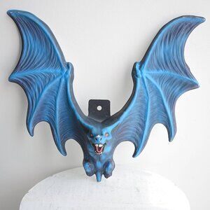 Vintage Antique Rubies Costume Co NYC Vacuform Vampire Bat Mold Halloween Decor